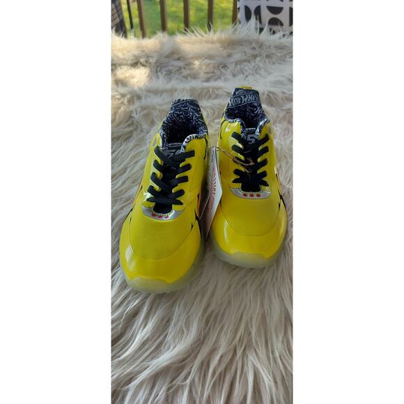 3993)Hot Wheels x Reebok Zig n'Glow Kids 'Roger Dodger ' Running Shoes Size US 2 - Picture 2 of 9